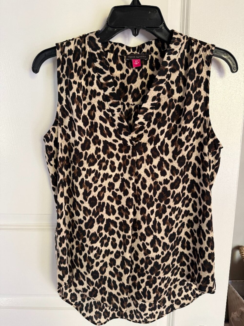 Vince Camuto Leopard Print Blouse